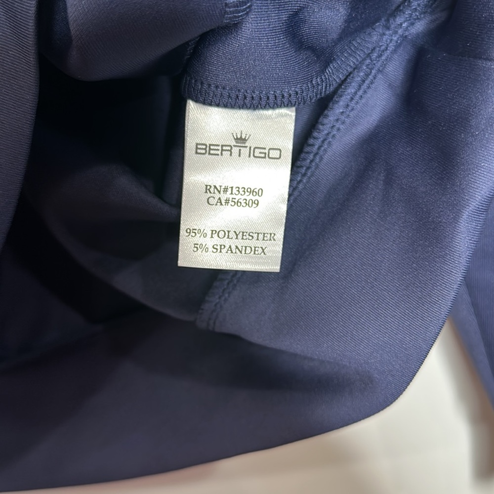 BERTIGO Loghan Mockneck Half-Zip Gradient Jacket NWT Size Medium - Picture 7 of 9